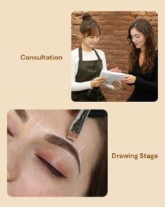 Result of natural-looking lash extension tailored for long-lasting retention at our NYC.
