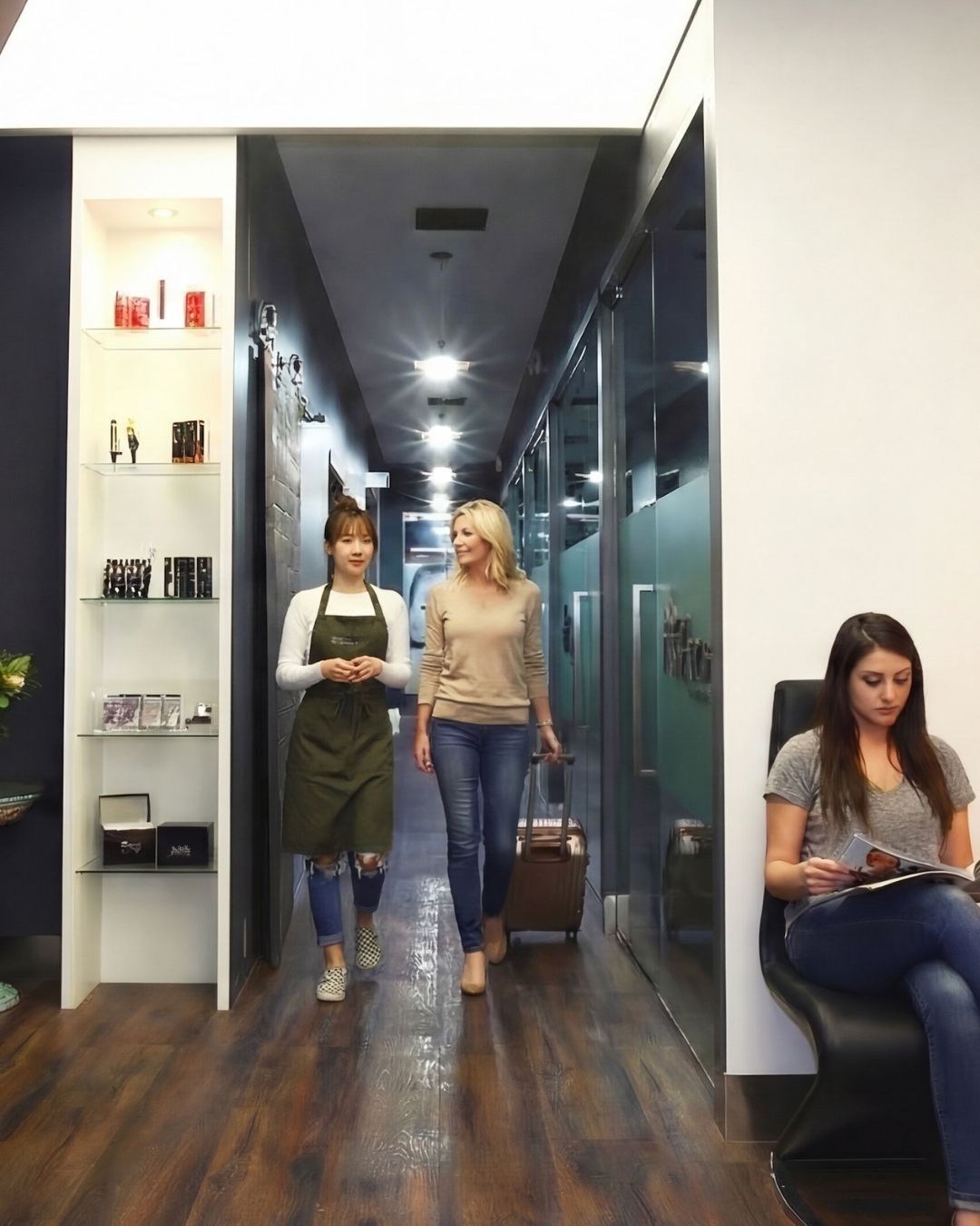 Professional care, from the first step inside.