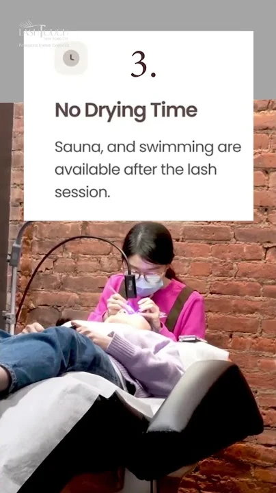 LED Gel lash extensions system in Midtown NYC at LASHTOUCH